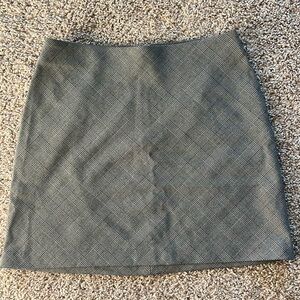 Aritzia plaid mini devotion skirt